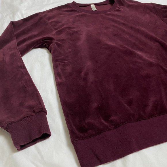 American Apparel Unisex Velour Long Sleeve Raglan S - Picture 5 of 5